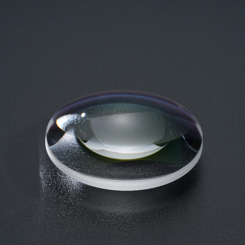 High Precision UV Fused Silica Double-Convex Lens